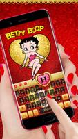 Betty Boop keyboard Affiche