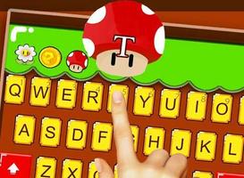برنامه‌نما Super Mushroom Keyboard Theme عکس از صفحه