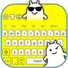 Icona Tema della tastiera per Snapchat