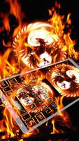 Fire Phoenix tema do teclado imagem de tela 3