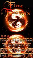 Poster Fire Phoenix tema tastiera