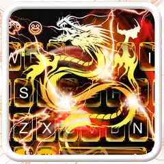 Gold Dragon Keyboard Theme