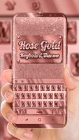 Rose Gold Keyboard Theme 海報