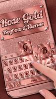 Rose Gold Keyboard Theme screenshot 1
