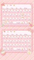 Kitty Birthday Keyboard تصوير الشاشة 1