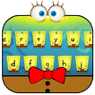 Yellow Cartoon Keyboard Theme