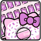 Cute Kitty Donut icône