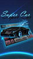 Clavier Super Car Affiche