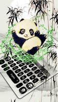 Lovely Panda Keyboard Theme স্ক্রিনশট 1