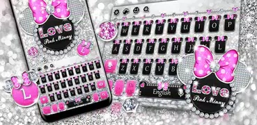 Pink Minny Diamond keyboard