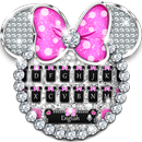 Pink Minny Diamond keyboard APK