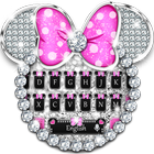 Pink Minny Diamond keyboard icon