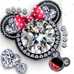 Diamonds Minny Love keyboard APK download