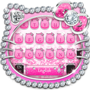Pink Kitty Diamond keyboard APK