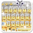 Gold Diamond Keyboard Theme Zeichen