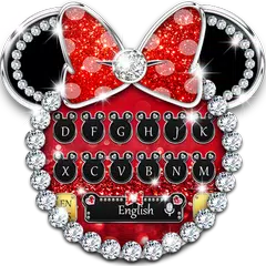 Mickey Bowknot Diamond keyboard APK download