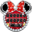 Mickey Bowknot Diamond keyboard