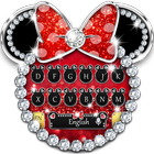 ikon Mickey Bowknot Diamond keyboard