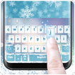 Winter Ice Crystal Keyboard Theme