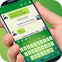 Descargar APK de Teclado temático para aplicaciones sociales