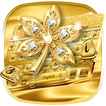 Goldenes Diamant-Blatt