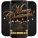Golden Merry Christmas music keyboard APK