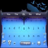 Cool Batman keyboard theme Superherokeyboard पोस्टर