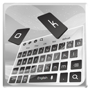Elegant Grey Keyboard Theme APK