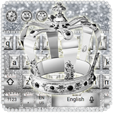 King Silver Crown Keyboard icon
