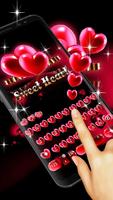 Sweet Heart Keyboard Theme poster