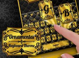 Ornamental Premium Keyboard Theme 스크린샷 3