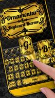 Ornamental Premium Keyboard Theme Plakat