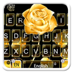 Gold Rose Keyboard Theme