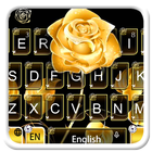 Gold Rose Keyboard Theme Zeichen