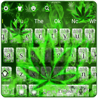 (FREE 2018)Weed Rasta Smoke Keyboard Theme-icoon