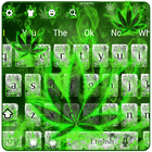 (FREE 2018)Weed Rasta Smoke Keyboard Theme icono