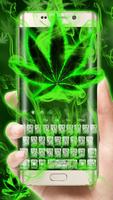 (FREE 2018)Weed Rasta Smoke Keyboard Theme 截圖 3