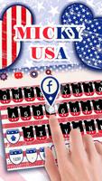 American flag and Mickey input method ảnh chụp màn hình 2