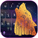 Forest Wolf Keyboard Theme APK