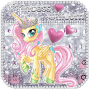 Cute Princess Unicorn Keyboard APK