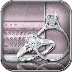 Diamond Ring Keyboard Theme APK Herunterladen