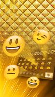 برنامه‌نما Shine gold crown Keyboard عکس از صفحه
