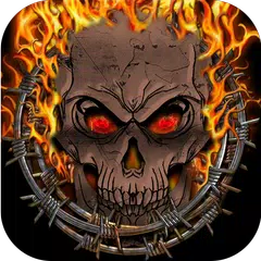 Fire Skull Keyboard Theme APK Herunterladen
