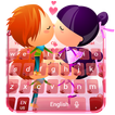 Cute Couple In Love Keyboard