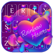 Thème de clavier Rainbow Hearts