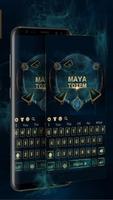 Maya totem magic games keyboard theme تصوير الشاشة 1