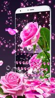 3 Schermata Rosa tastiera tema pink rose