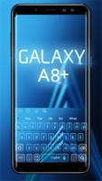 Keyboard for Samsung galaxy A8+ imagem de tela 3