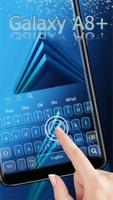 Keyboard for Samsung galaxy A8+-poster