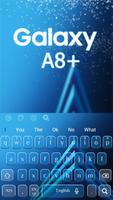 Keyboard for Samsung galaxy A8+ اسکرین شاٹ 1